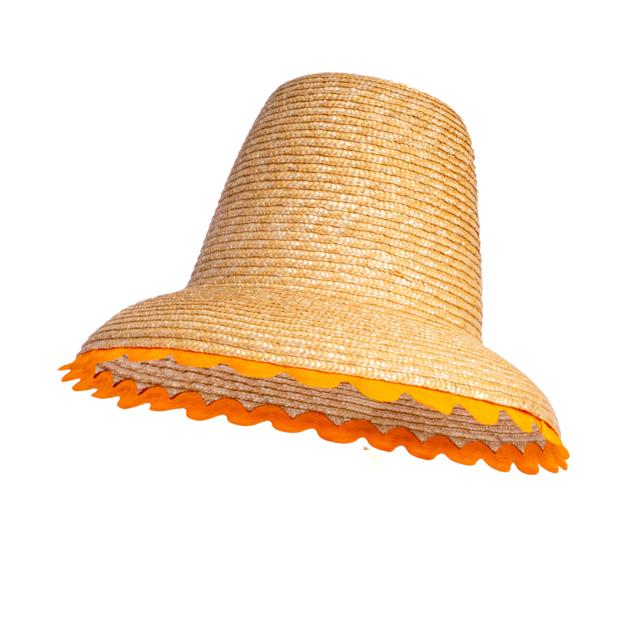 City Hat Tangerine Wavy – Le ninè