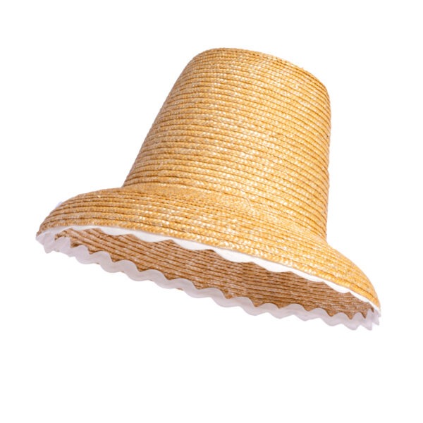 CITY HAT WAVY WHITE