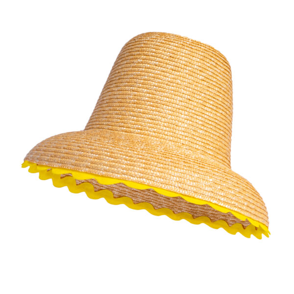 CITY HAT WAVY YELLOW